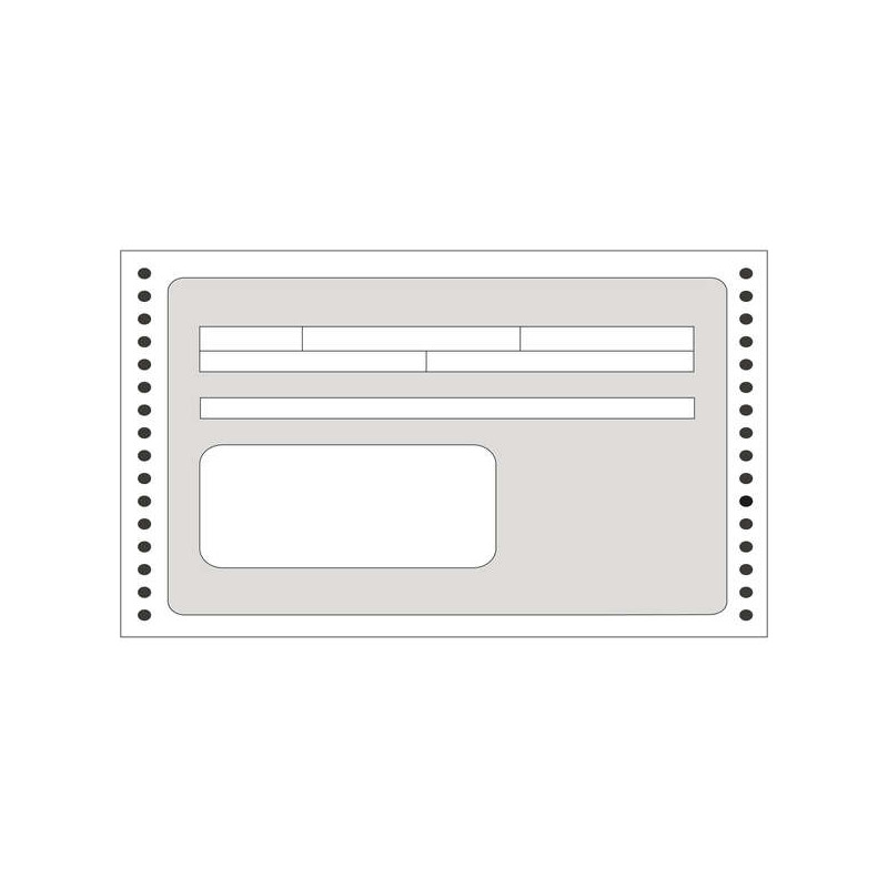 Apli Formulario Recibos en Continuo 240mm x 4'