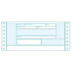 Fabrisa Caja de Recibos Negociables 240x4" 90gr