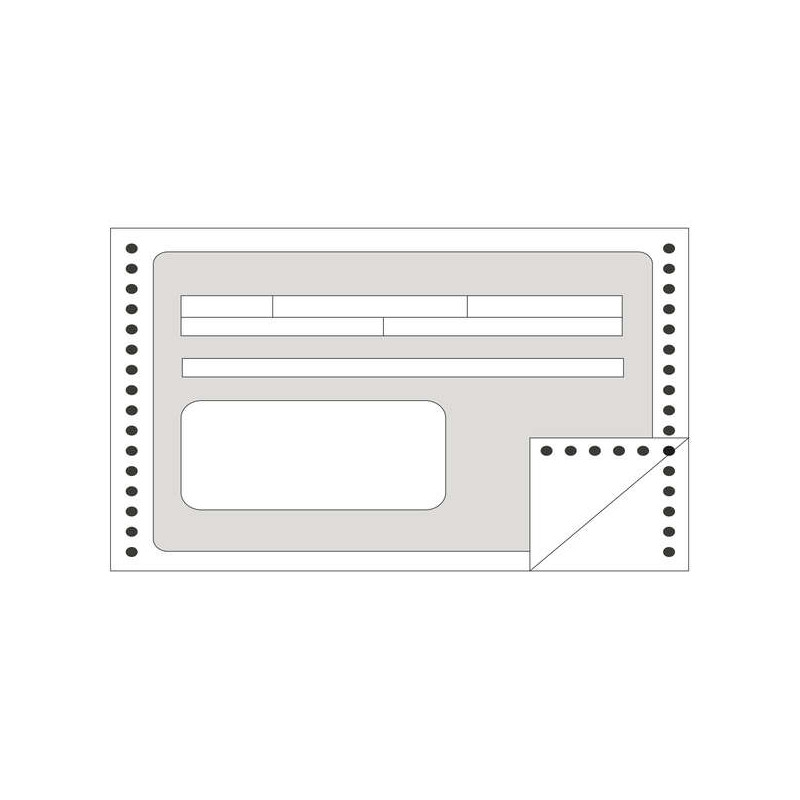 Apli Formulario Recibos en Continuo 240mm x 4'