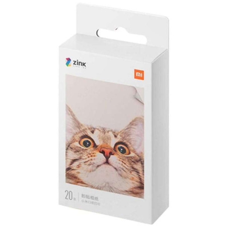 Xiaomi Papel Fotografico Para Impresora Mi Portable Photo Printer 20 Unidades
