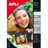 Apli Pack de 10 Hojas Papel Fotografico Photobright Doble Cara A4 175g