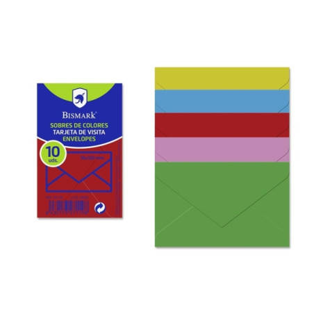 Bismark Pack de 10 Sobres de Papel