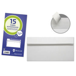 Bismark Pack de 15 Sobres Americanos Papel 90grs