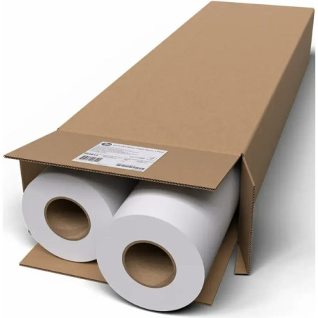 HP Pack de 2 Rollos Papel Plotter Brillante 90gr 36"