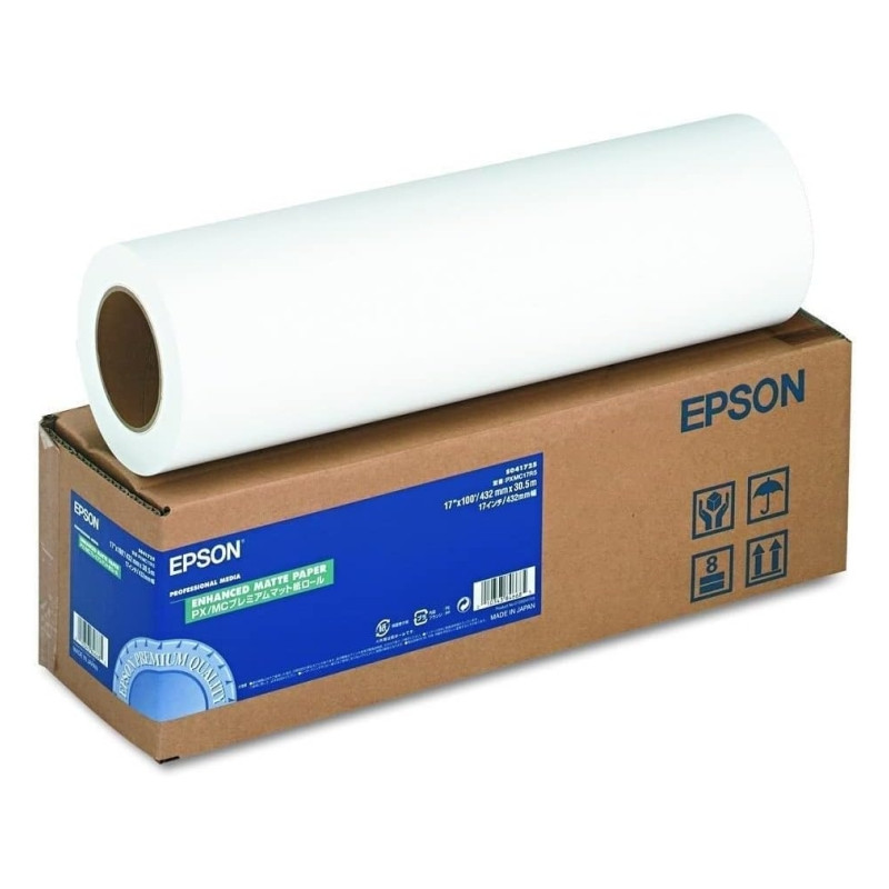 Epson Enhanced Matte Bobina de Papel Mate para Plotter