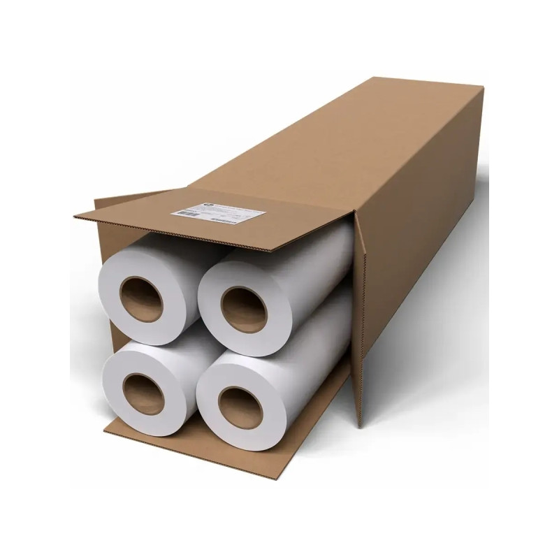 HP Pack de 4 Rollos Papel Brillante 90gr 24"