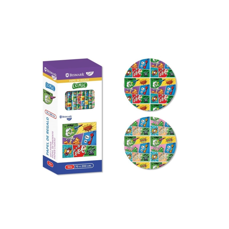 Bismark Comic Rollo de Papel Regalo (50u.)