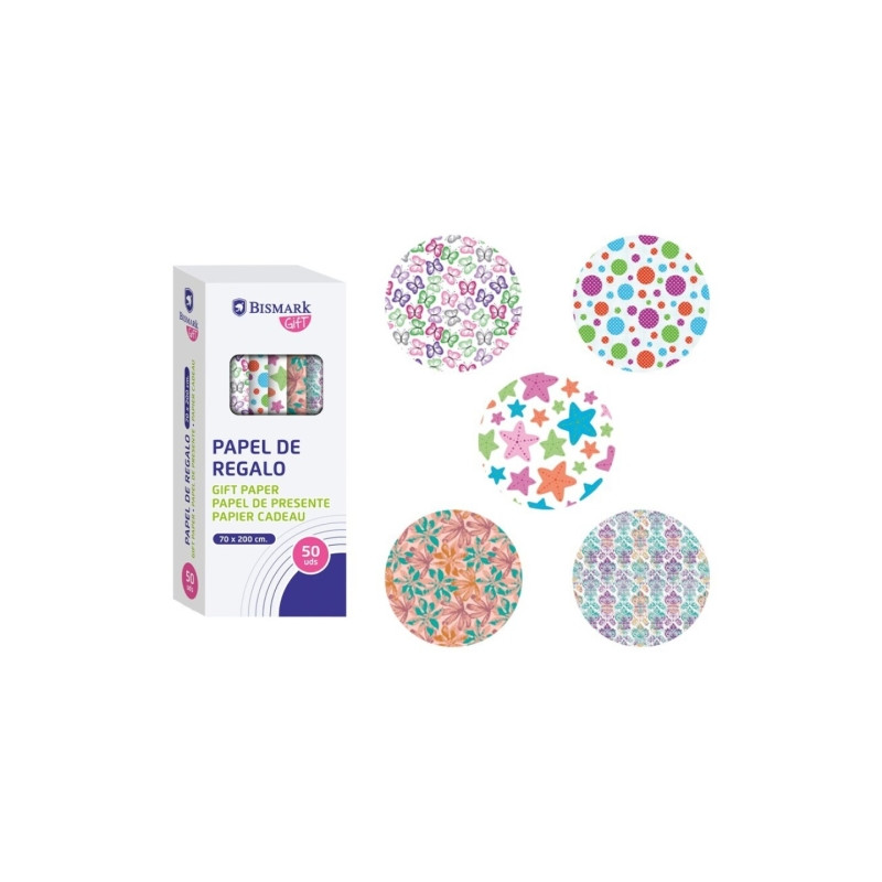 Bismark Momentos Especiales Rollo de Papel Regalo (50u.)