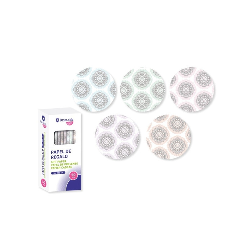 Bismark Mandalas Rollo de Papel Regalo (50u.)