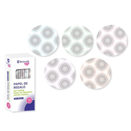Bismark Mandalas Rollo de Papel Regalo (50u.)