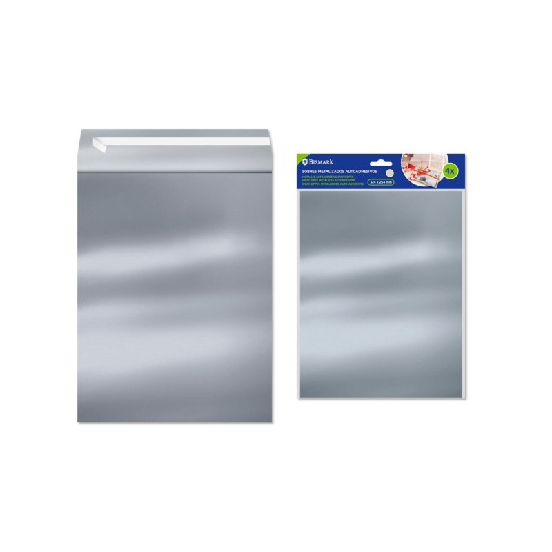 Bismark Pack de 4 Sobres Metalizados