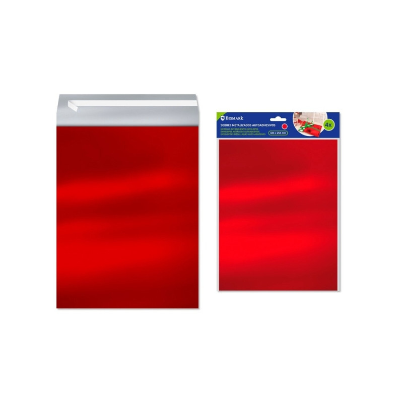 Bismark Pack de 4 Sobres Metalizados