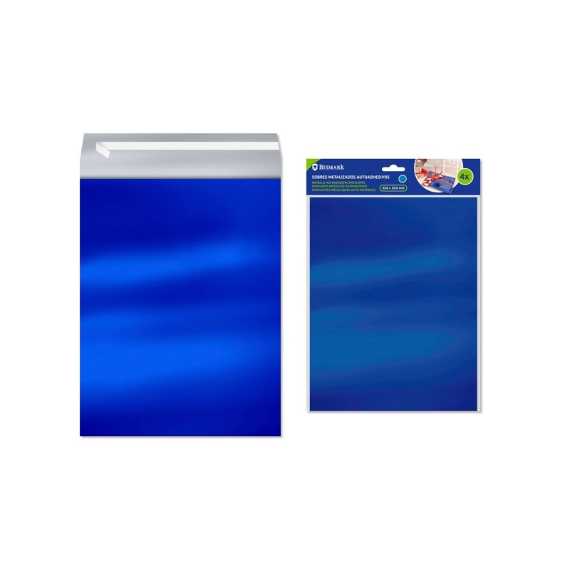 Bismark Pack de 4 Sobres Metalizados