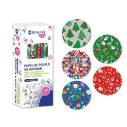 Bismark Navidad Juguetes Rollo de Papel Regalo (40u.)