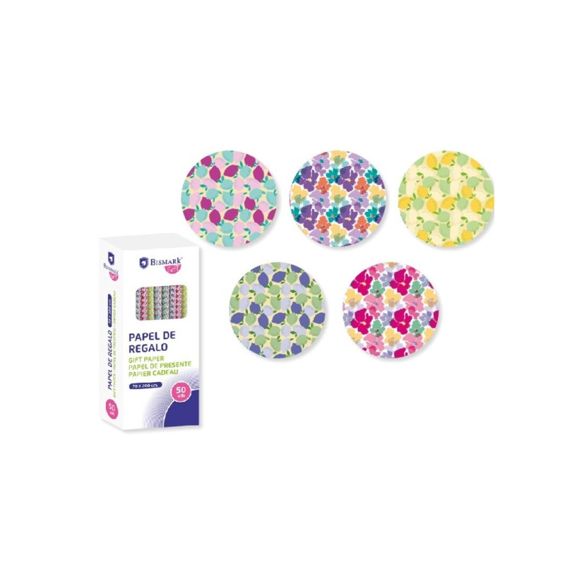 Bismark Tropical Rollo de Papel Regalo (50u.)