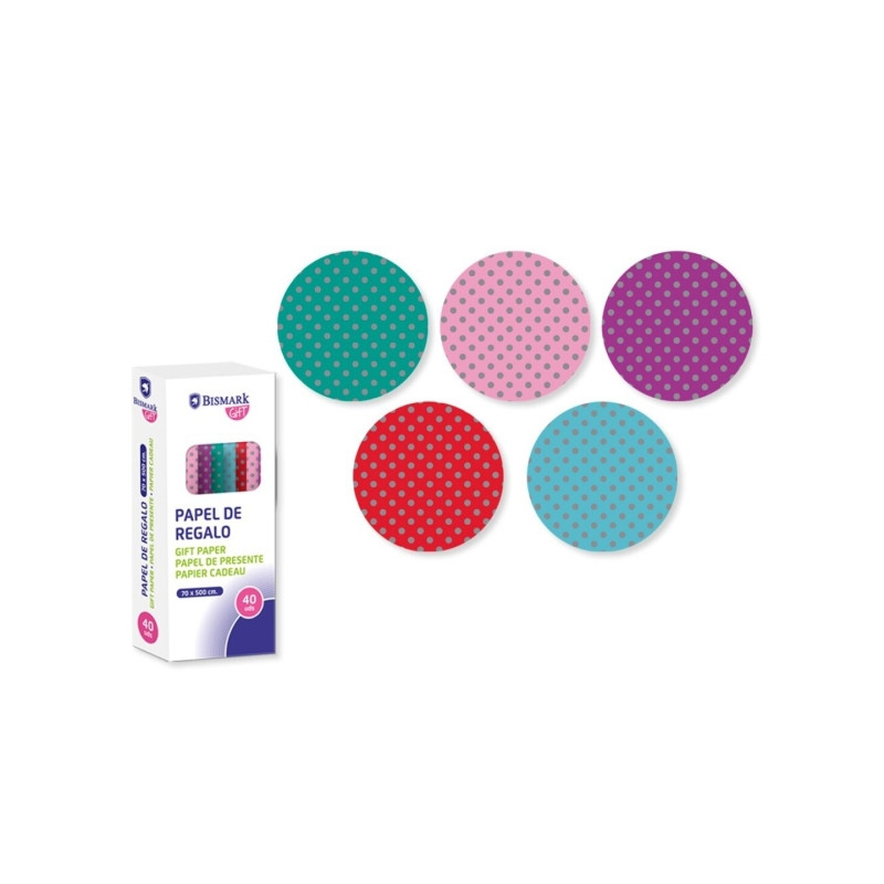 Bismark Dots Rollo de Papel Regalo (40u.)