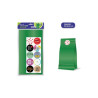 Bismark Pack de 10 Sobres Papel Kraft 50grs con 10 Pegatinas para Cierre