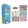 Safta Mickey and Friends Racing Expositor con 50 Rollos de Papel Regalo