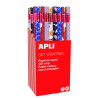 Apli Expositor de 55 Rollos de Papel Regalo Infantil