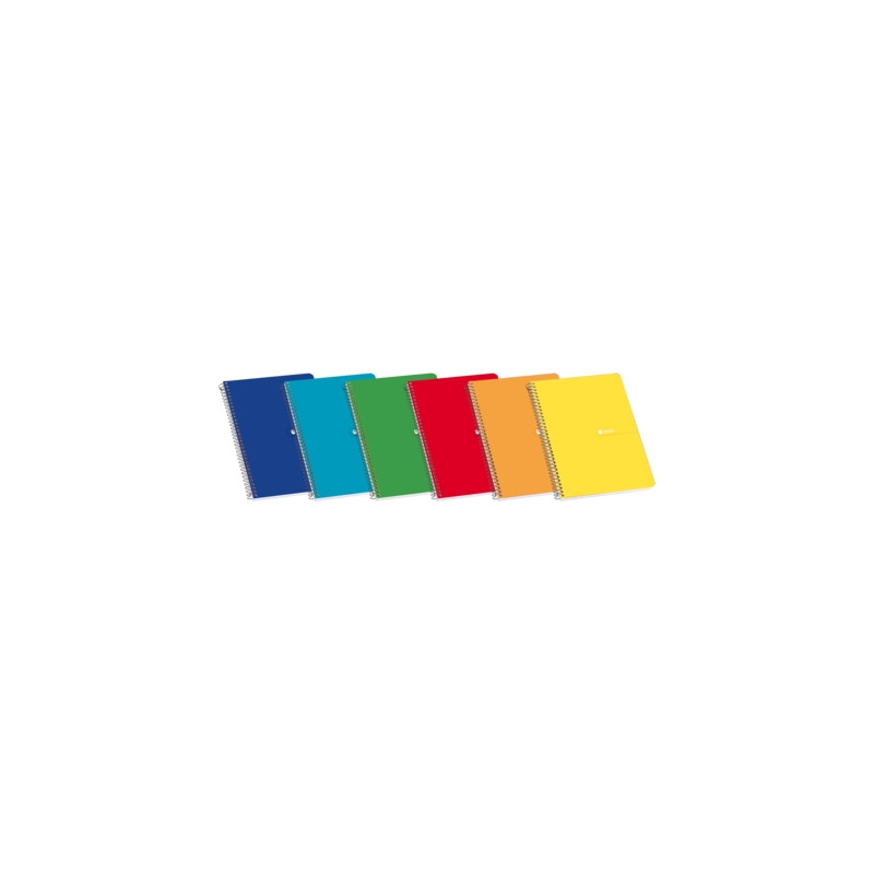 Enri Cuaderno Espiral Tapa Blanda 12º 4x4 80 Hojas (10u.)