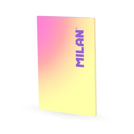 Milan Sunset Libreta Encolada Formato A4 Cuadricula 5x5mm