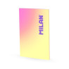 Milan Sunset Libreta Encolada Formato A4 Cuadricula 5x5mm