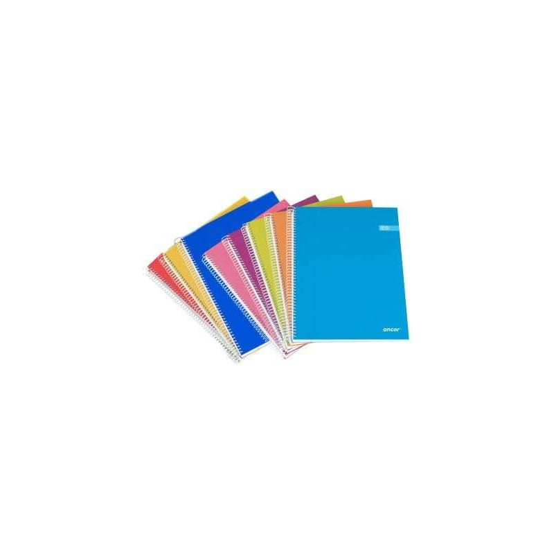 Ancor Classic Stripes Cuaderno Espiral Tamaño Folio Raya Horizontal (8u.)