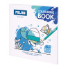 Milan Blue Odyssey Cuaderno para Colorear Microperforado