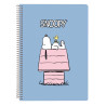 Safta Snoopy Libreta con Espiral Azul
