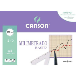 Canson Minipack de 12 Hojas A4