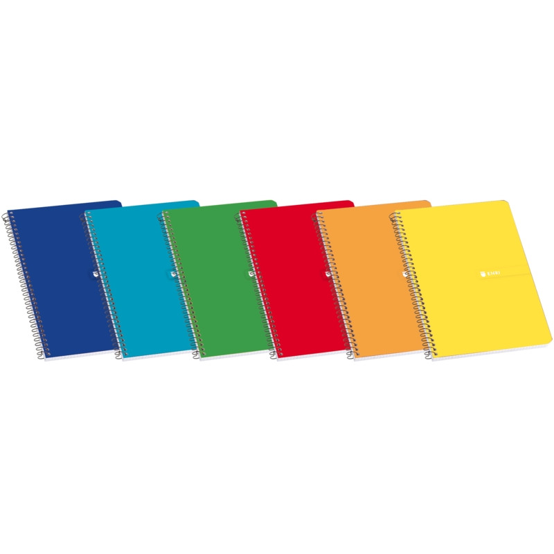 Enri Cuaderno Espiral Tamaño Folio Pauta 3 (5u.)