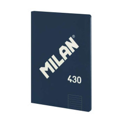 Milan Serie 1918 Libreta Encolada Formato A4 Pautado 7mm