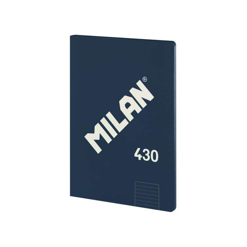 Milan Serie 1918 Libreta Encolada Formato A4 Pautado 7mm