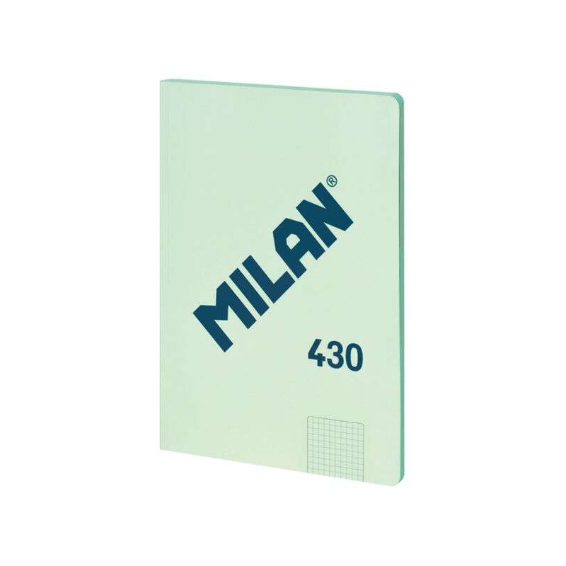 Milan Serie 1918 Libreta Encolada Formato A4 Cuadricula 5x5mm