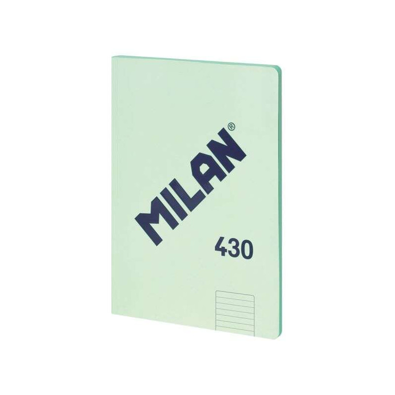 Milan Serie 1918 Libreta Encolada Formato A4 Pautado 7mm