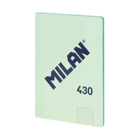 Milan Serie 1918 Libreta Encolada Formato A4 Pautado 7mm