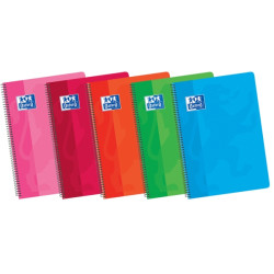 Oxford School Classic 4º Cuaderno Espiral Tapa Blanda 4x4 (5u.)
