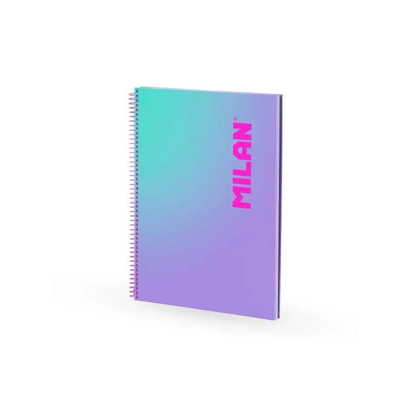 Milan Sunset Cuaderno Espiral Formato A4 Pautado 7mm