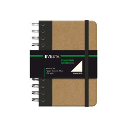 Dohe Cuaderno Cartone con Puntas Redondeadas