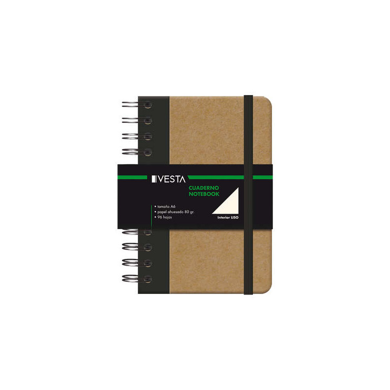 Dohe Cuaderno Cartone con Puntas Redondeadas