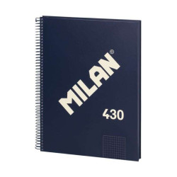 Milan Serie 1918 Cuaderno Espiral Formato A4 Cuadricula 5x5mm