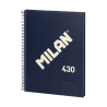 Milan Serie 1918 Cuaderno Espiral Formato A4 Cuadricula 5x5mm