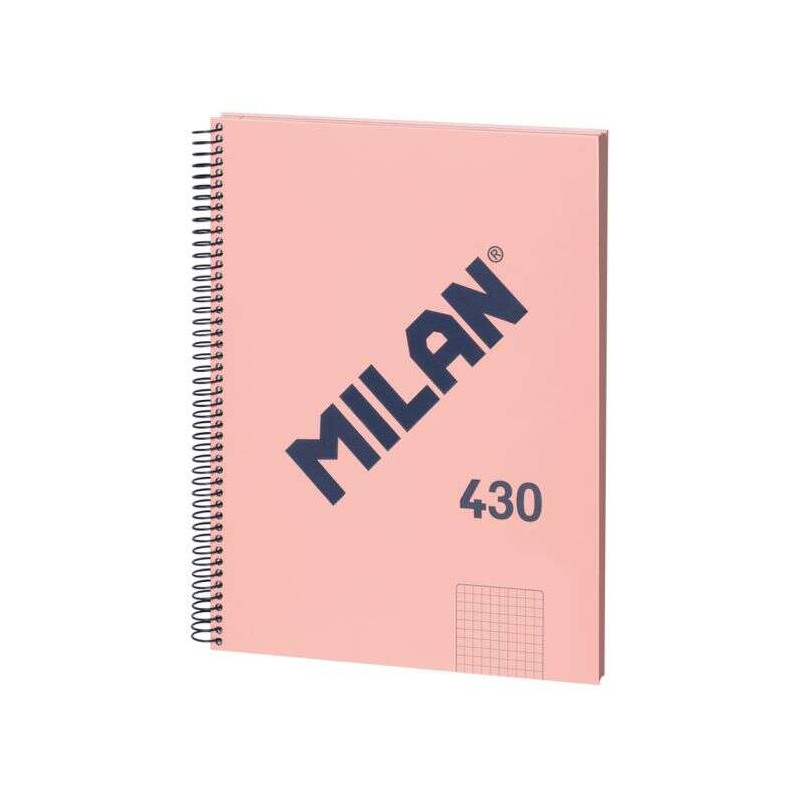Milan Serie 1918 Cuaderno Espiral Formato A4 Cuadricula 5x5mm