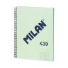 Milan Serie 1918 Cuaderno Espiral Formato A4 Cuadricula 5x5mm