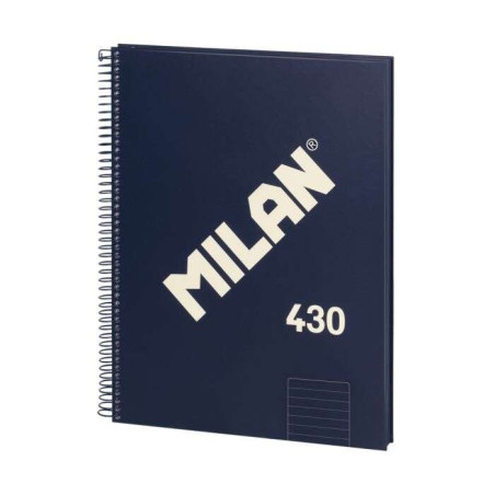 Milan Serie 1918 Cuaderno Espiral Formato A4 Pautado 7mm