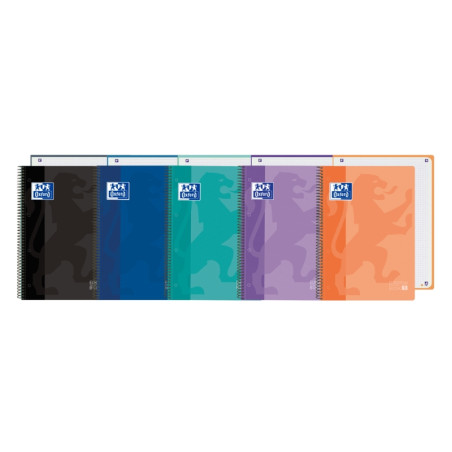 Oxford School Classic Europeanbook 1 Cuaderno A4+ 80 Hojas Microperforadas Cuadricula 5x5mm (5u.)