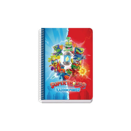 Dohe Superthings Cuaderno de Espiral Metalica