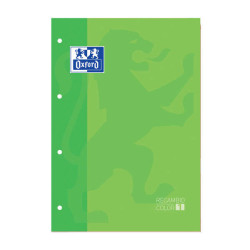 Oxford School Classic Recambio Encolado A4 80 Hojas Cuadricula 5x5 (5u.)