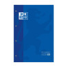 Oxford School Classic Recambio Encolado A4 80 Hojas Cuadricula 5x5 (5u.)