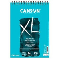 Canson XL Papel de Acuarela Album Espiral de 30 Hojas A5 de 300g